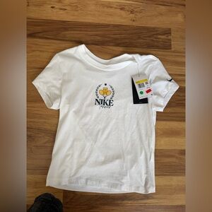 Nike White Tennis Graphic Tee